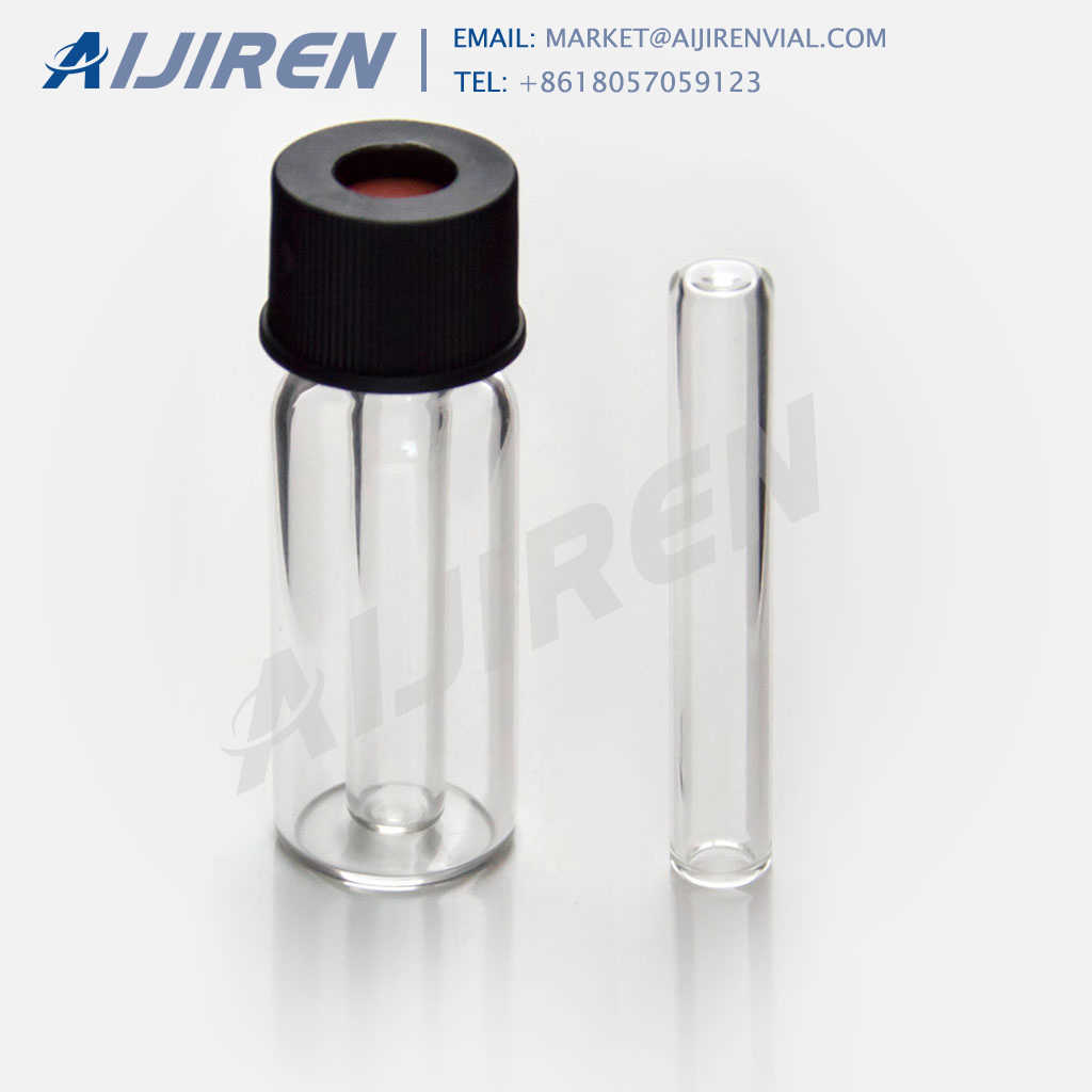 Low volume 150ul hplc insert 11mm HPLC crimp vials Perkin Elmer